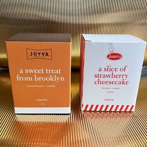 NEW YORK ICON x LITERIE CANDLE DUO (can separate)